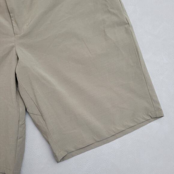 Johnnie-O Prep-Formance Shorts 34 Stone Flat Front Stretch Golf Casual Mens - Picture 2 of 9